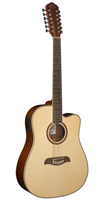 GUITARRA OSCAR SCHMIDT E/ACUSTIC OD312CE - NATURAL