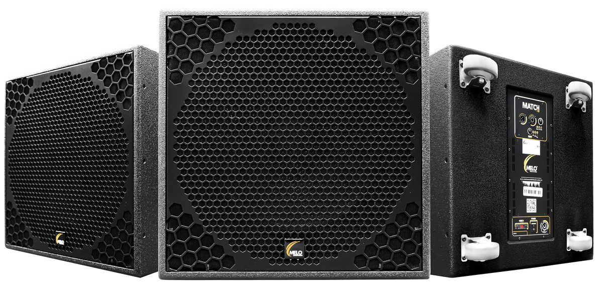 Melo Match 118 Subwoofer Activo De 18'' 1000w 132db