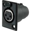 CONECTOR SWITCHCRAFT CHASIS MOD. D3FBX