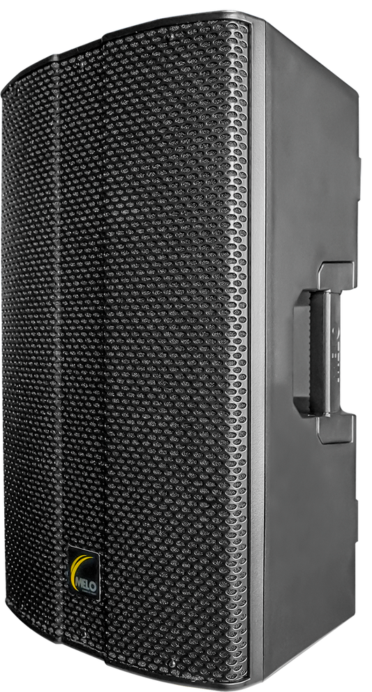 Bafle Activo Melo Xm12b Dsp, 12PuLG 800w Rms, 130db Bluetooth Negro