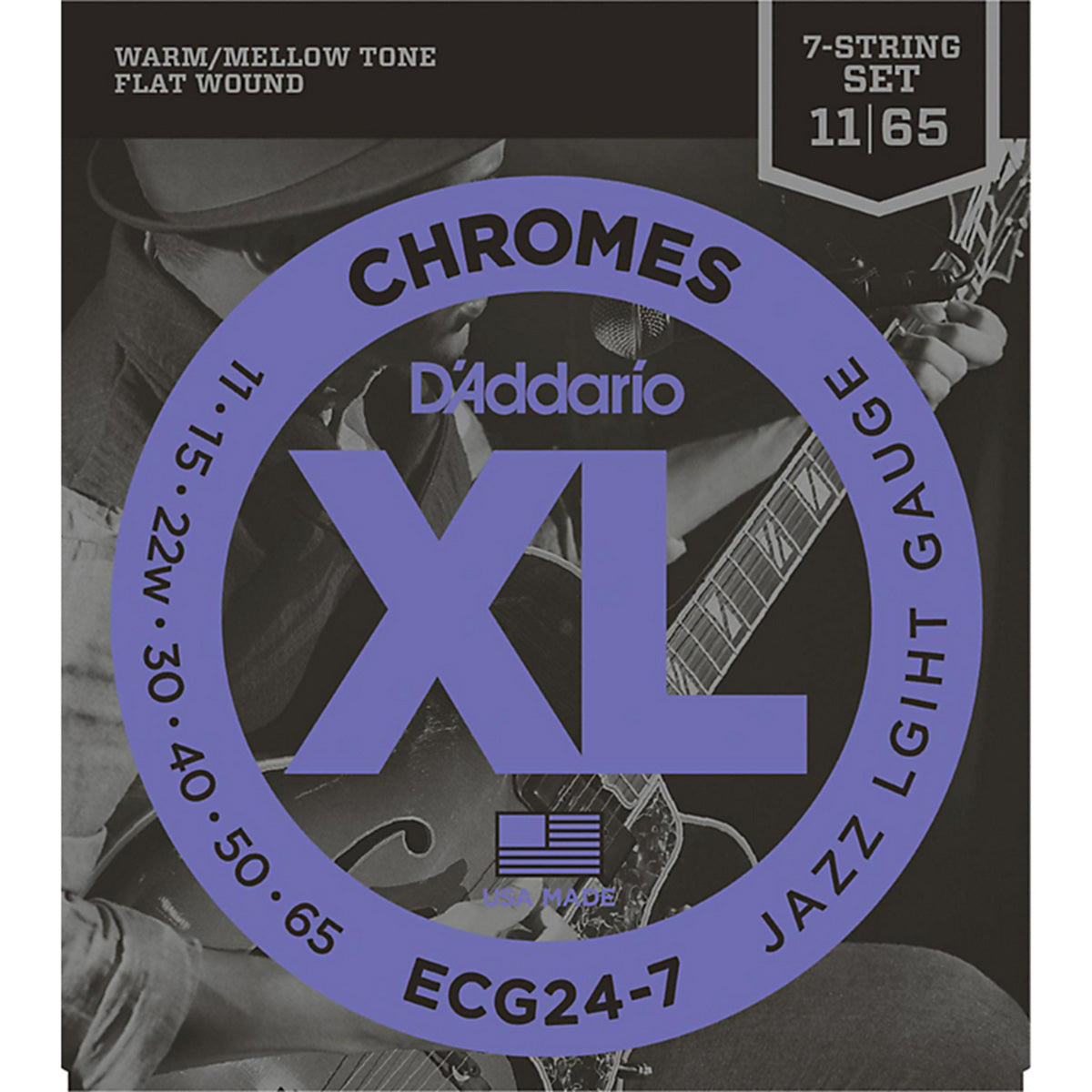 ENCORDADURA DADDARIO MOD. ECG-24-7