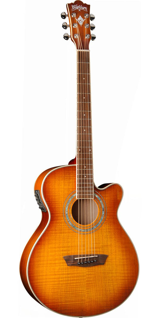 GUITARRA WASHBURN E/ACUSTICA EA15