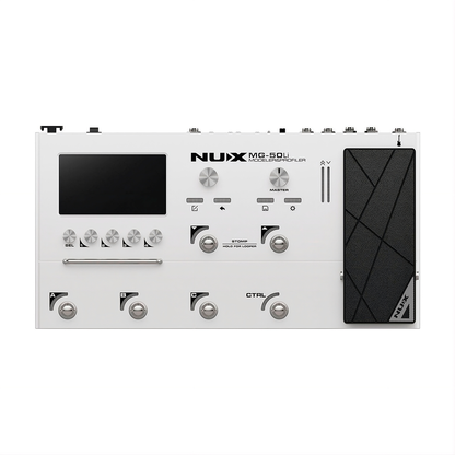 PROCESADOR NUX PARA GUITARRA CON FUNDA INCLUIDA MG-50LI