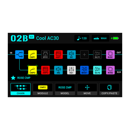 PROCESADOR NUX PARA GUITARRA CON FUNDA INCLUIDA MG-50LI