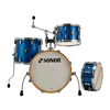 BATERIA SONOR S/STANDS MOD. AQX JAZZ SET - BLUE OCEAN SPARKLE