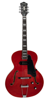 GUITARRA MARS ELECTRICA MOD. ARCHTOP P90 - ROJO