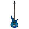 BAJO MARS ELÉCTRICO MOD. EB-4 ACTIVO - SEE THRU BLUE