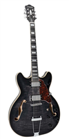 GUITARRA MARS ELECTRICA MOD. HOLLOWBODY 335 CLASSIC - BLACK