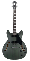 GUITARRA MARS ELECTRICA MOD. HOLLOWBODY 335 P90 SATIN - GREEN