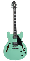 GUITARRA MARS ELECTRICA MOD. HOLLOWBODY 335 STUDIO - GREEN