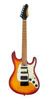 GUITARRA MARS ELECTRICA MOD. STRAT - CHERRY SUNBURST