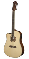 GUITARRA OSCAR SCHMIDT E/A.OD312CE ZURDA