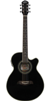 GUITARRA OSCAR SCHMIDT E/ACUSTIC OG10CEF - NEGRO TRASPARENTE