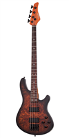 BAJO SCHECTER ELECT. C-4 STANDARD - TOBACCO BURL
