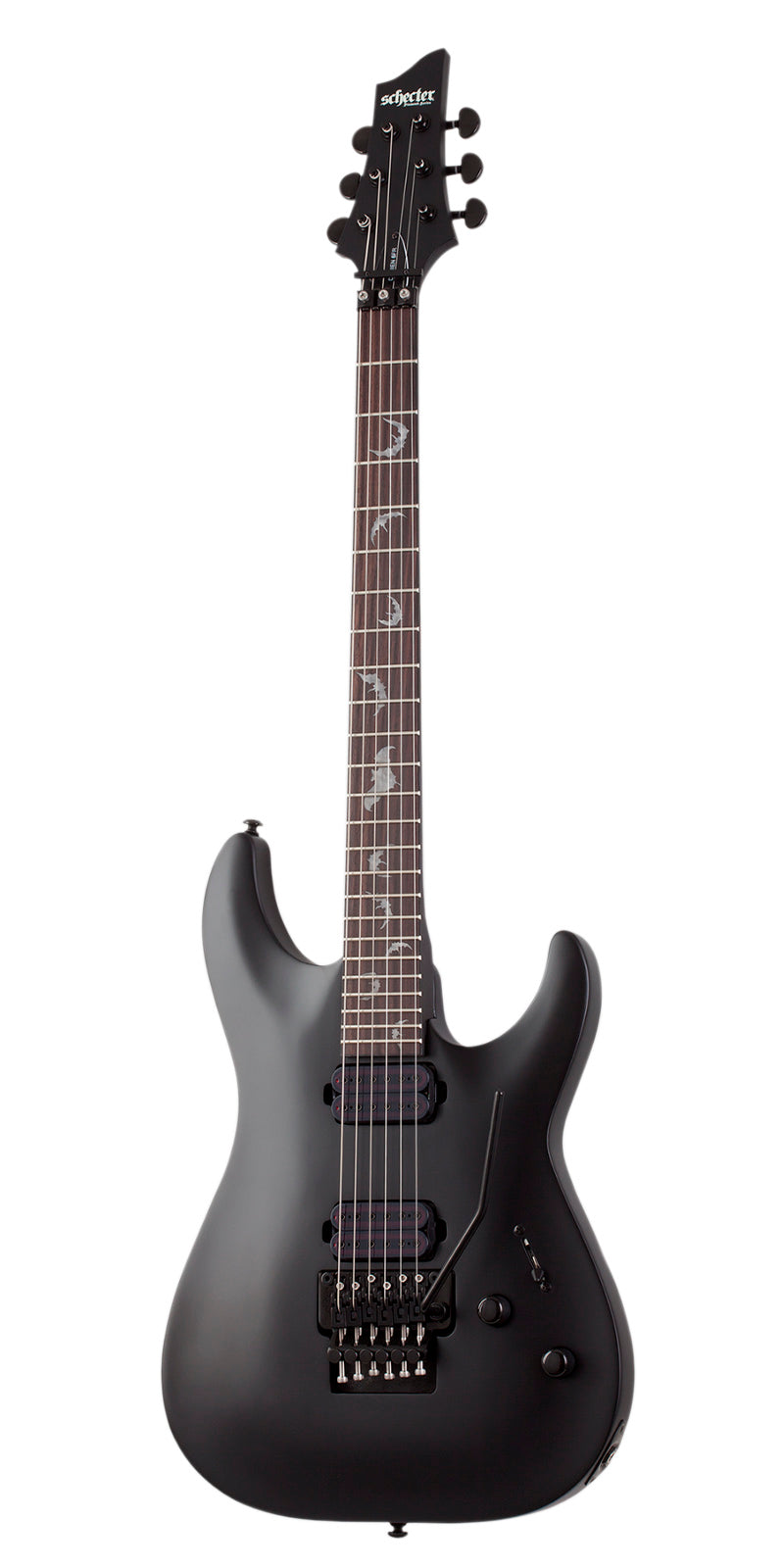 GUITARRA SCHECTER ELECT  DAMIEN-6 FR - imagen alta resolución