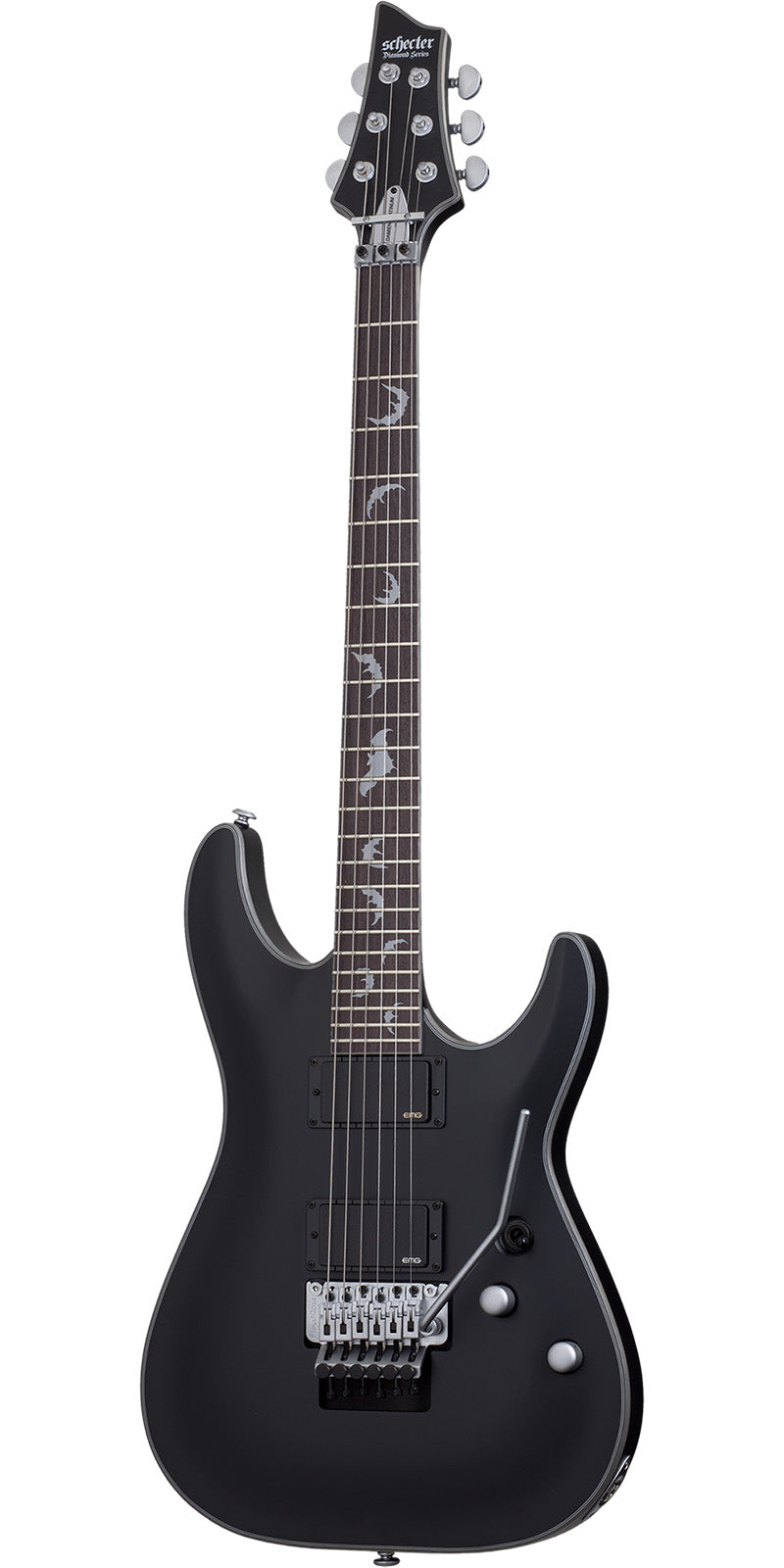 GUITARRA SCHECTER ELEC DAMIEN PLATI 6 FR - imagen alta resolución