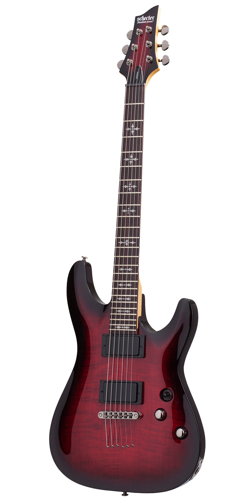 GUITARRA SCHECTER ELECTRICA DEMON-6 CRB - imagen alta resolución