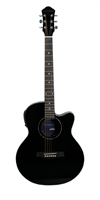 GUITARRA LA SEVILLANA E/ACUST. FO-300CEQ - NEGRO