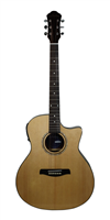 GUITARRA LA SEVILLANA E/ACUST. GA-320CEQ - NATURAL