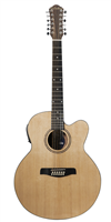 GUITARRA LA SEVILLANA E/ACUST. JU-1200CEQ - NATURAL