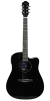 GUITARRA LA SEVILLANA E/ACUST. TX-200CEQ - NEGRO