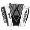 ACORDEON MORETTI BOT. MILAN 3-REG FBBEB - BLANCO
