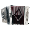 ACORDEON MORETTI BOT. MOD. MILAN FBBEB - BLANCO