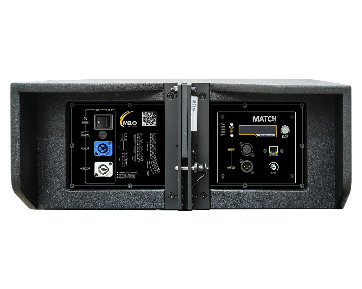 Melo Match-110 Bafle Lineal 1x10 Pulgadas 117db 700w Rms