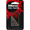 TORNILLOS DIMARZIO AJUSTE ALTURA J-BASS CROMADOS