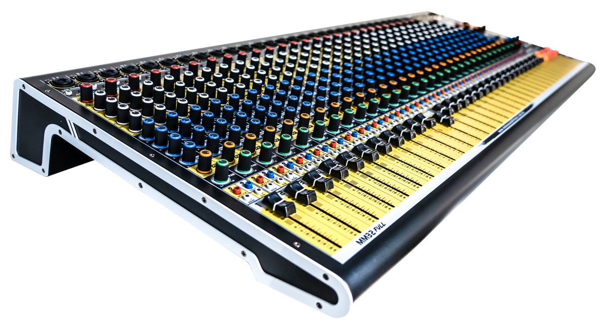 Melo Spm Mm32 Full Mezcladora 32 Canales Análoga Bluetooth