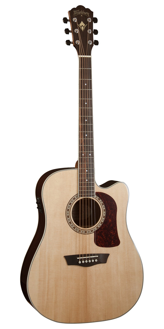 GUITARRA WASHBURN E/ACUSTICA MOD. D20SCE