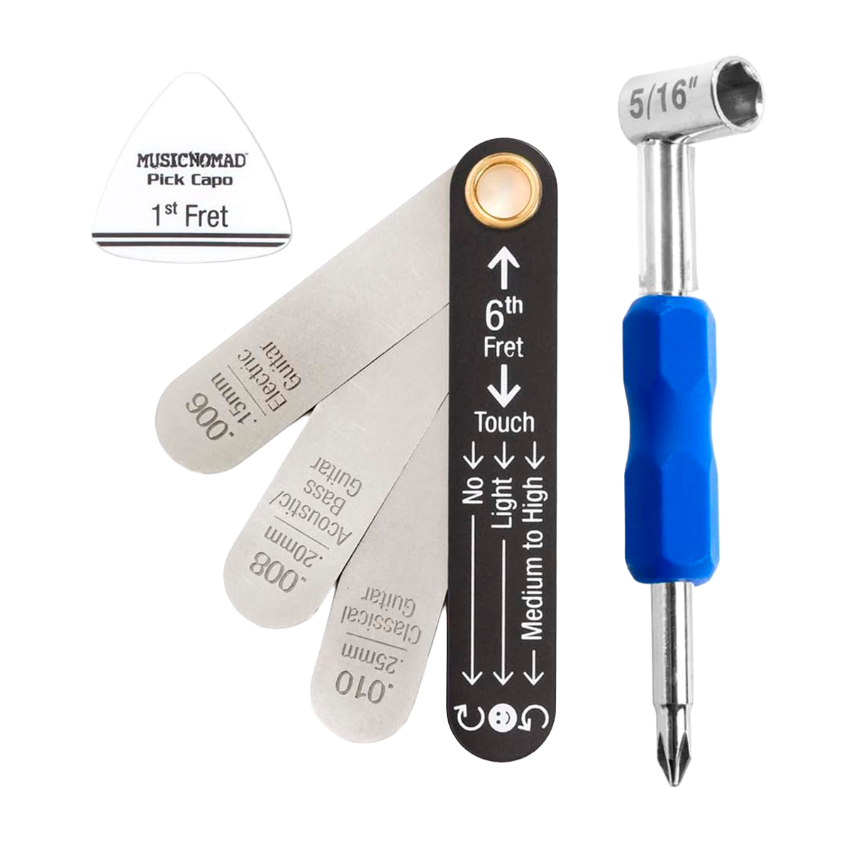 KIT DE MEDICION Y AJUSTE MUSIC NOMAD MOD. MN611