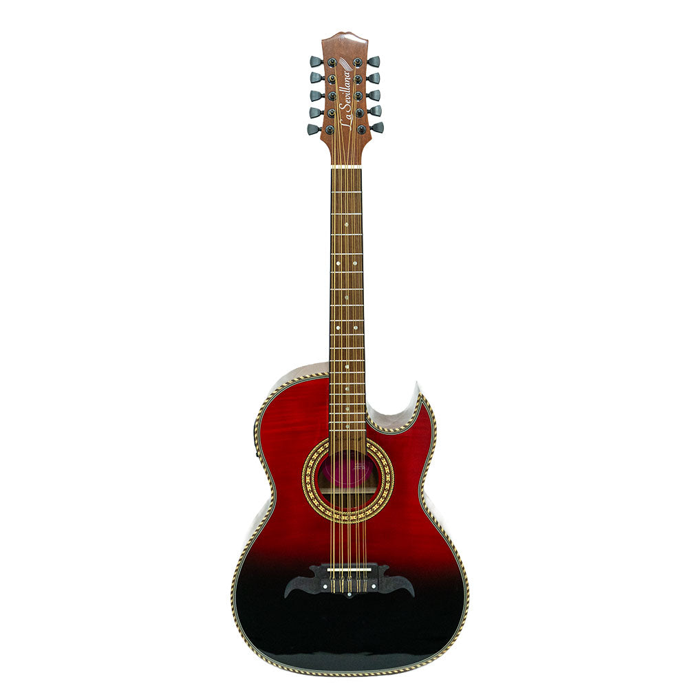 BAJO QUINTO LA SEVILLANA ELECTROACÚSTICO MOD. BQ338CEQ DELUXE