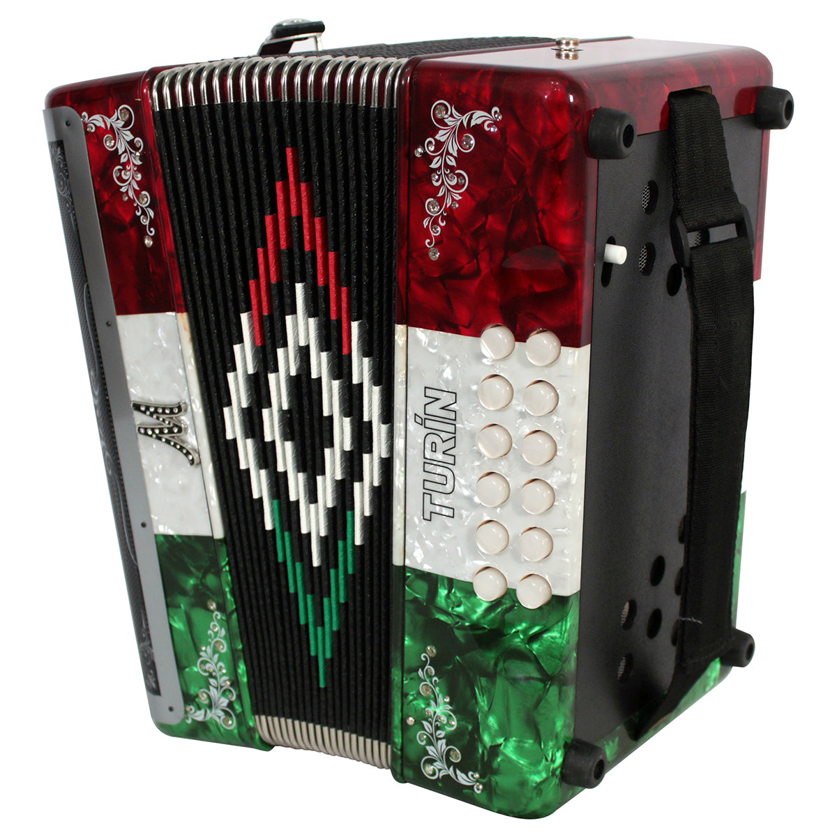 ACORDEON MORETTI BOT. MOD. TURIN FBBEB