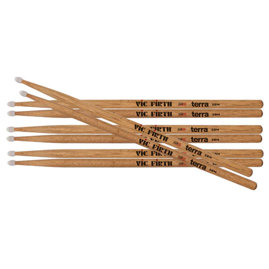 BAQUETAS VIC FIRTH TERRA 4 X 3 P5BTN4PK