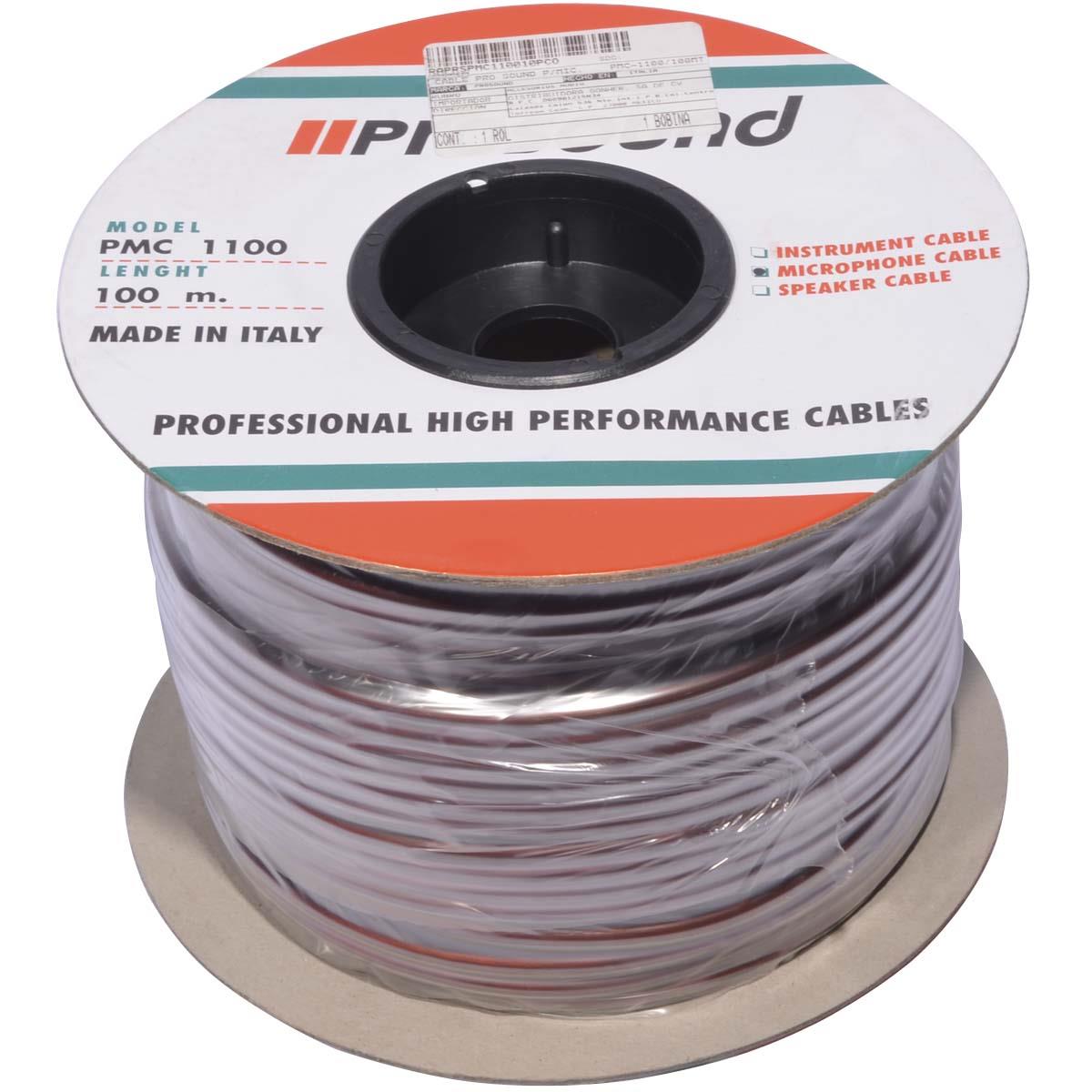 CABLE PRO SOUND P/MIC. PMC-1100/100MT