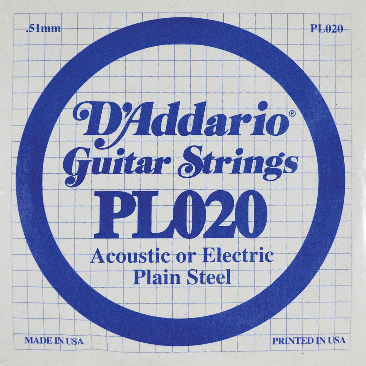 CUERDAS D ADDARIO MOD. PL-020