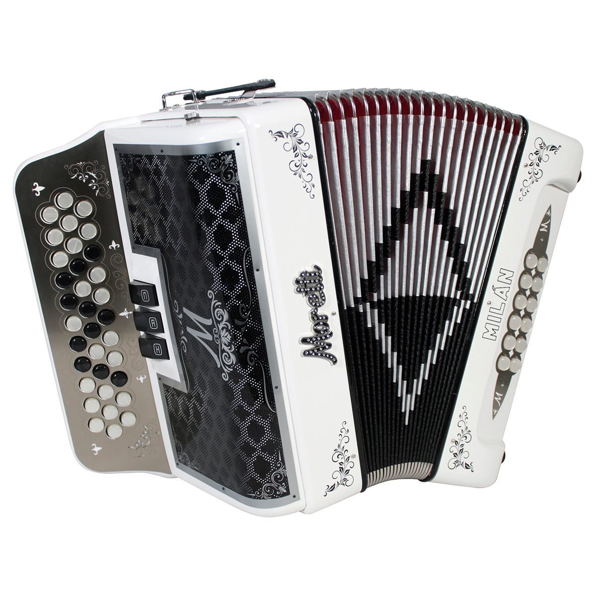 ACORDEON MORETTI BOT. MILAN 3-REG GCF