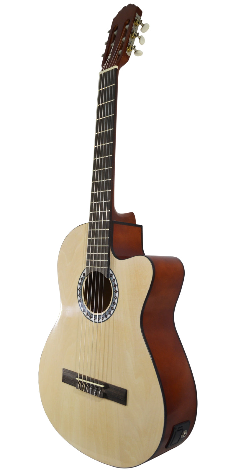 GUITARRA GEWA E/ACUST. 4/4 NATURAL RESAQ
